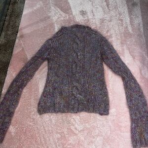 Free People Muti-color wool sweater